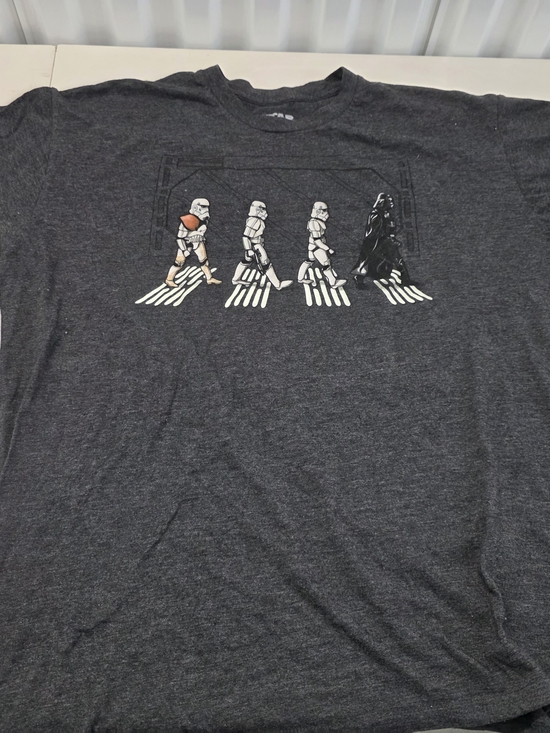 MAD Engine Other - Star Wars-Beatles Abbey Road Themed T Shirt Dark Gray Men's Size XL